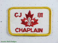 CJ'81 Chaplain
